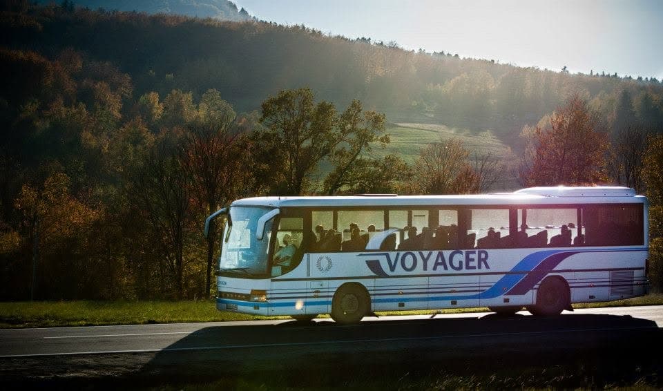 Burta Setry Voyagera w jesiennym świetle
